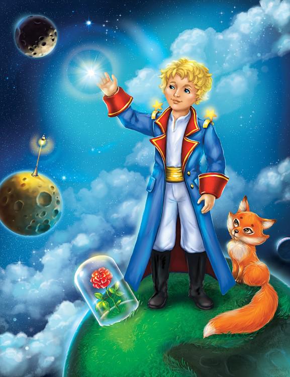 Час чтения «Маленький принц»: планеты и их жители